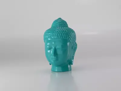 Buddha sculpture 3D model