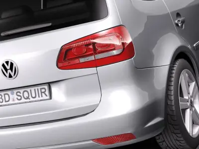 Volkswagen Cross - Touran 3D model