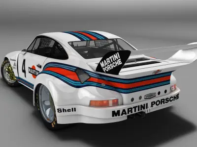 Porsche 935 Baby 1976  3D model