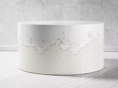 Drum Coffee Table 3D model