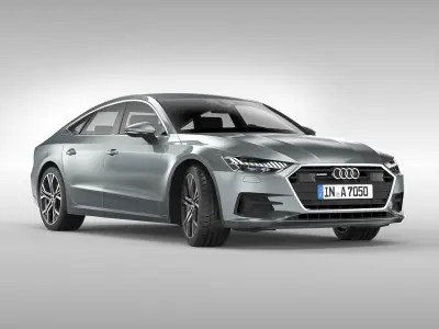 Audi A7 Sportback 2018 3D model