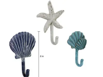 Faringdon Decorative Wall Hook 3D model