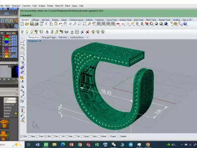 ring jewelry 3D print model