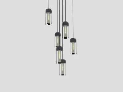 LivingRoom Lights 3D model