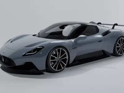 Maserati MC20 Custom Project 3D model