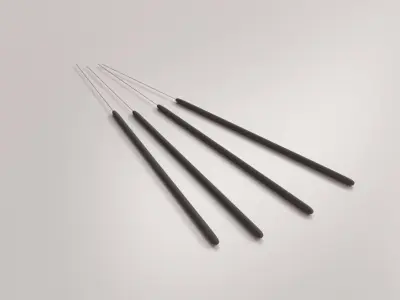 Sparkler Firework v2 3D model