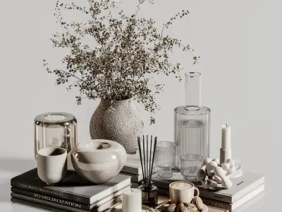 decorative set 129 3D model