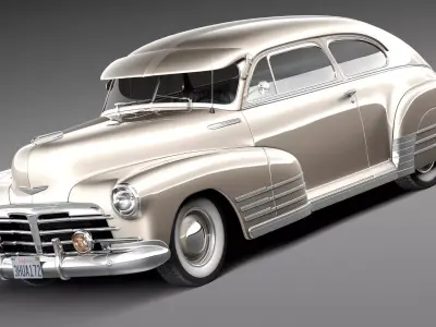 Chevrolet Fleetline Aerosedan 1948 3D model