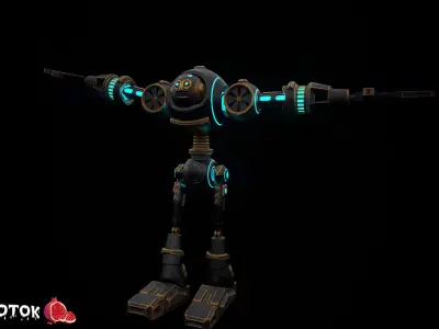 MechRobot robot Free 3D model