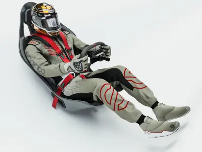 High Quality Race Driver Suit Pack