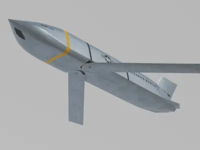 PBR AGM 158 Joint Air-to-Surface Standoff Missile 3D model