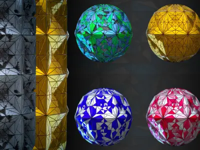 Persian Mirror work material - VOL 05 - Maps - SBsar Texture