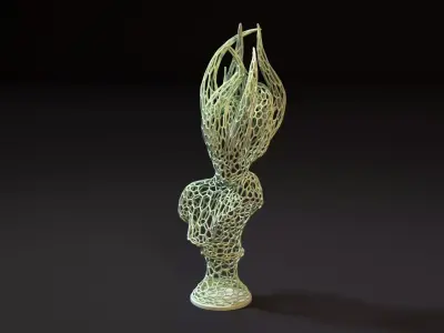 Tentacled Woman 3D print model