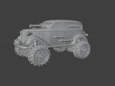 rox-battle-van-max 3D model