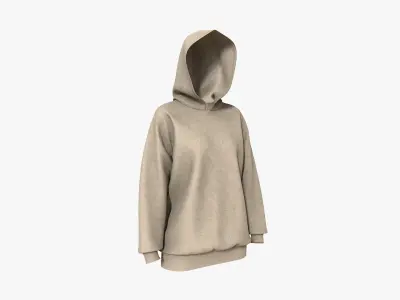 Sport Hoodie 3D model
