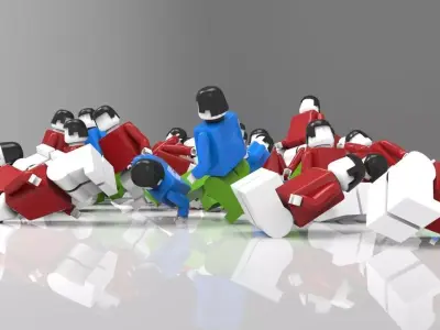 lego character Free 3D model