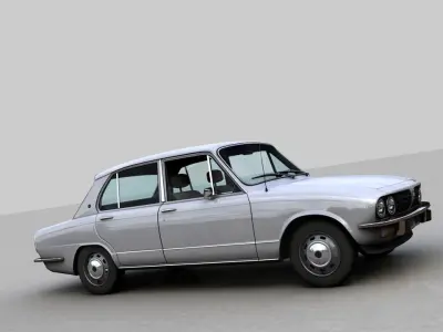 TRIUMPH DOLOMITE 1500 TC 1976 3D model