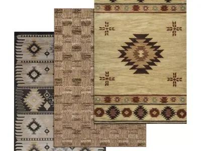 Rug Set 623 3D model