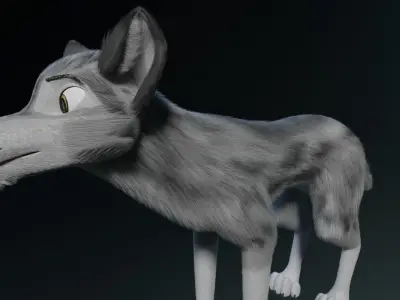 Kodai Wolf 3D model