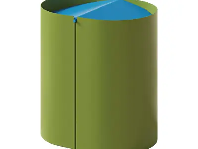 Binwell Wastebasket  3D model