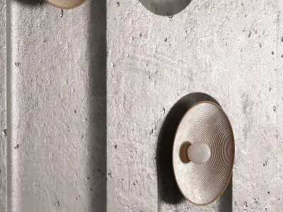 Decorative wall panel 1 3D model