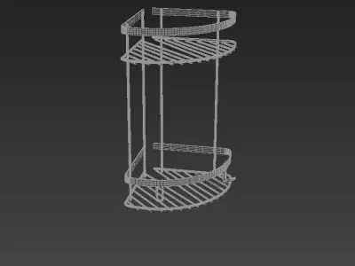 Hotel 20x20 Rustproof Double 3D model