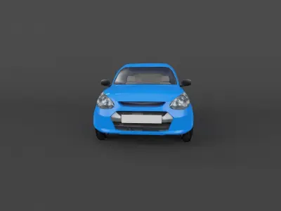 Suzuki Maruti Alto 800 2014 3D model Low-poly 3D model