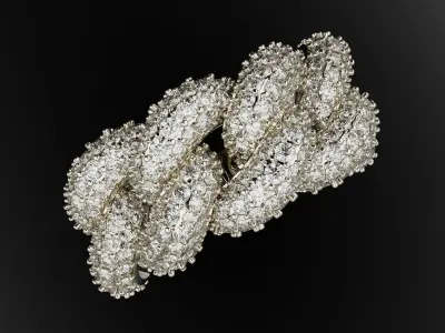 Cuban Ring 3D print model