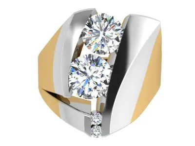 Diamond Ring 4219 3D print model