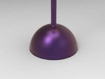 Pop Plant Pot Low-poly 3D model