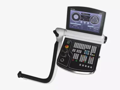 Program Console for DMU 200 Gantry CNC Machine 3D model