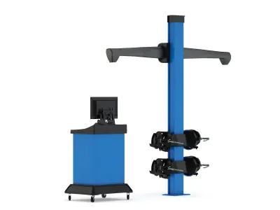  Wheel Alignment Machine 3D model
