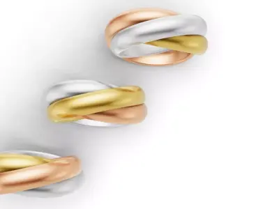 Trinity Ring Large Model 3D print model