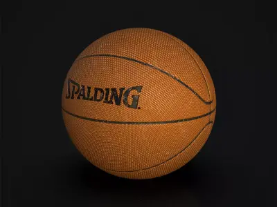 Basketball 3D model 5