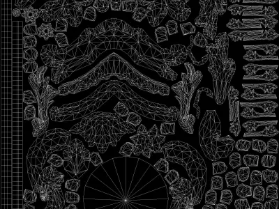 Antique Mirror - PBR 3D model