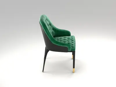 Charla Dining Chair - Luxxu style 3D model