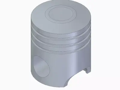 piston 3D model