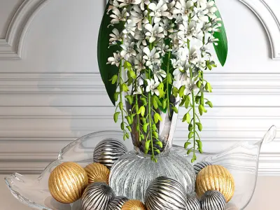 Flower arrangements 3D model