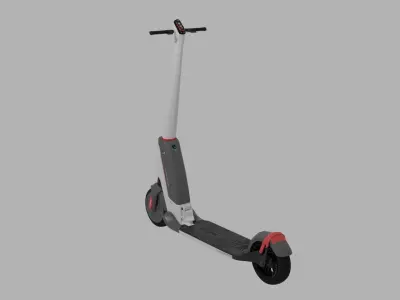 PXID Scooter  Low-poly 3D model