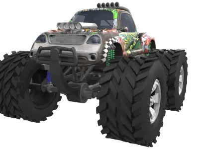 Monster Truck 3D model