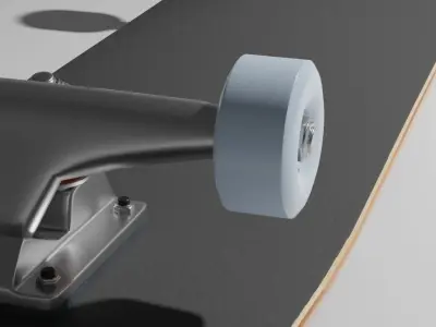 Skateboard Free low-poly 3D model