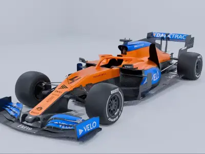 F1 Car 3D Model  3D model