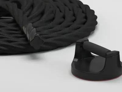 Gym Peripherial Equipment 3D model