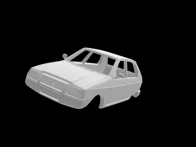 Citroen visa Club 3D print model