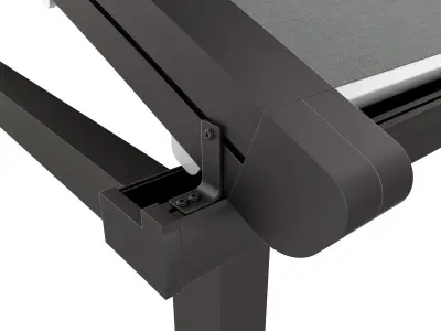 Motorized Pergola 2a oil rubbed bronze 3D model