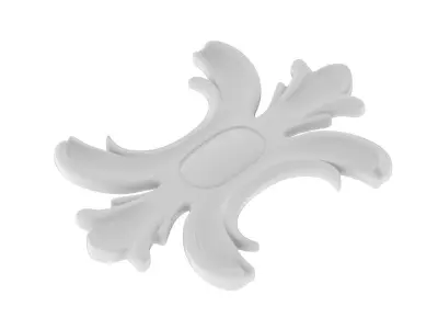 Cartouche Ornament 018 3D model