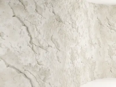 Clif White Wall Texture 3D model