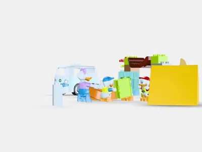 LEGO DUPLO Camper Adventure 10997 3D model