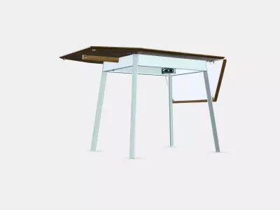 IKEA PS 2012 Drop-leaf table Low-poly 3D model buy