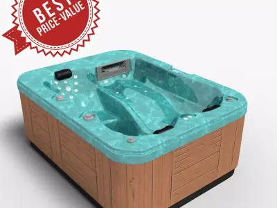 Whirl Rose SPA 3D model